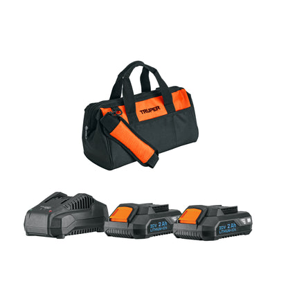 Rotomartillo inalámbrico de 1/2 in con batería 20 V y dos velocidades