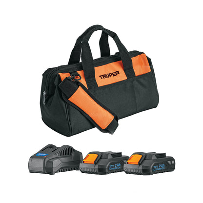 Taladro inalámbrico de 1/2 in con batería 20 V y dos velocidades