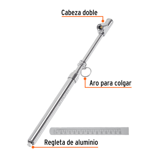 Calibradores de presión cabeza doble