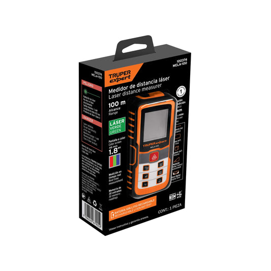 Medidor laser de distancia 0.05 a 40 m