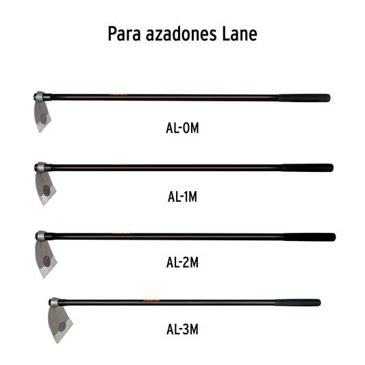 Mango de fibra 54" para azadones lane y martillo · vista 2