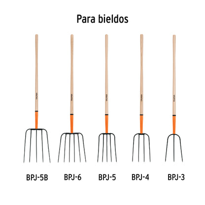 Mango de repuesto para bieldo de paja, 48" · vista 3
