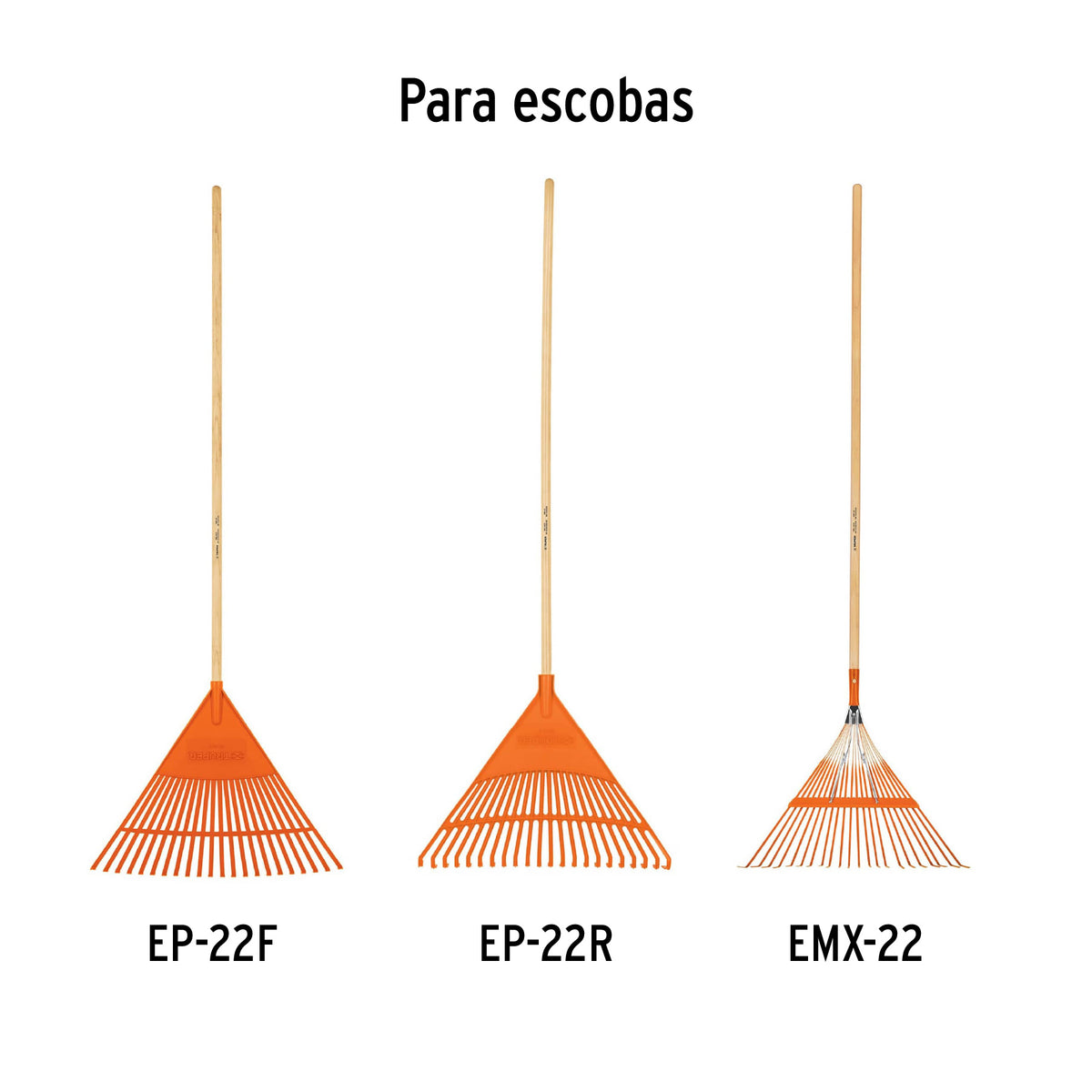 Mango de repuesto largo, para escoba de jardín, 48" · vista 4