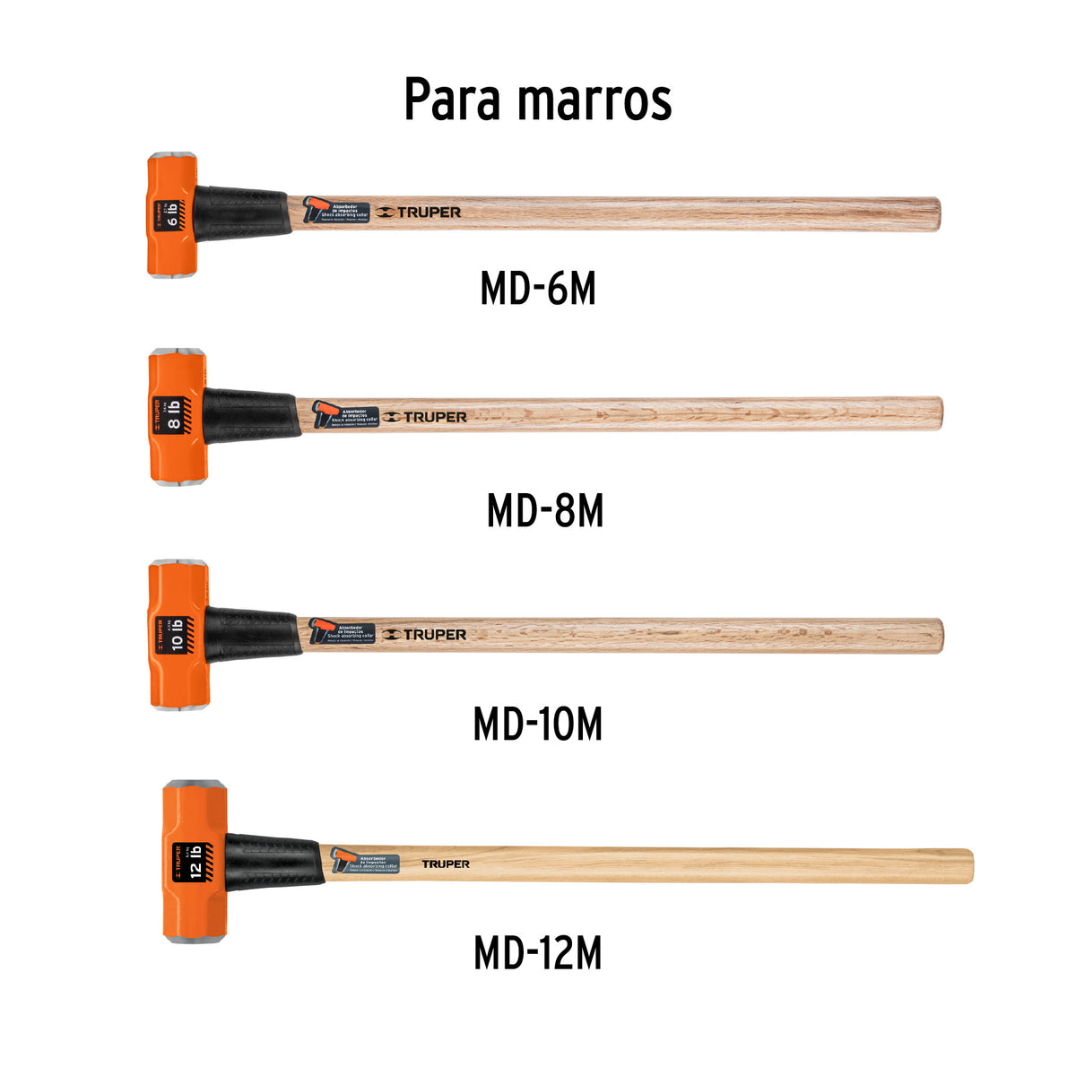 Mango de 36" para marros de 6 a 16 lb · vista 3