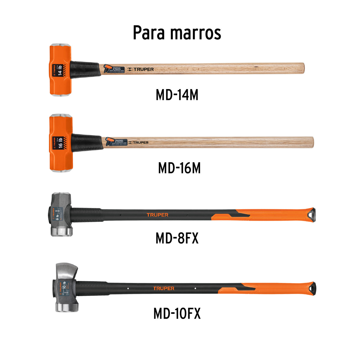 Mango de 36" para marros de 6 a 16 lb · vista 4