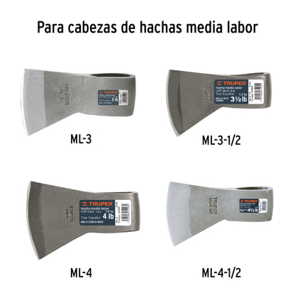 Mango Fibra Vidrio 36 pulg para Hachas