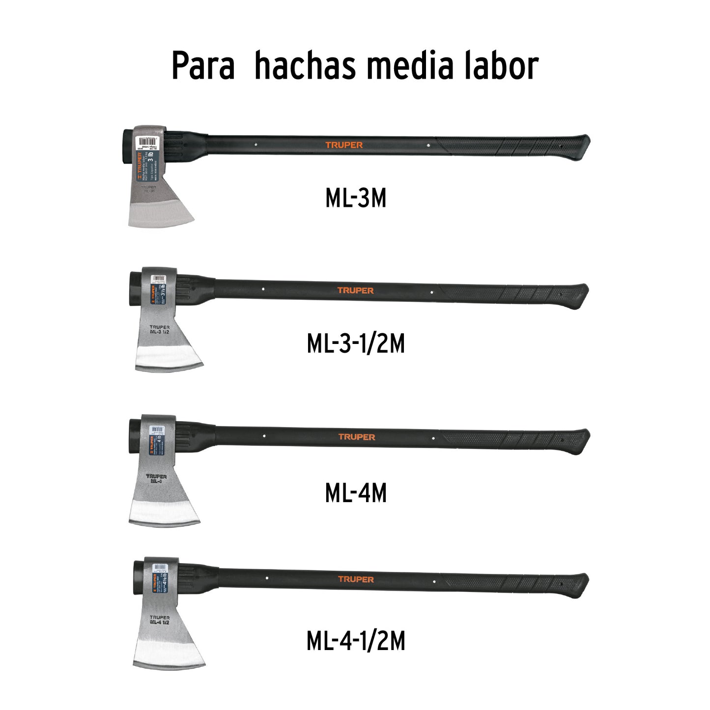 Mango Fibra Vidrio 36 pulg para Hachas