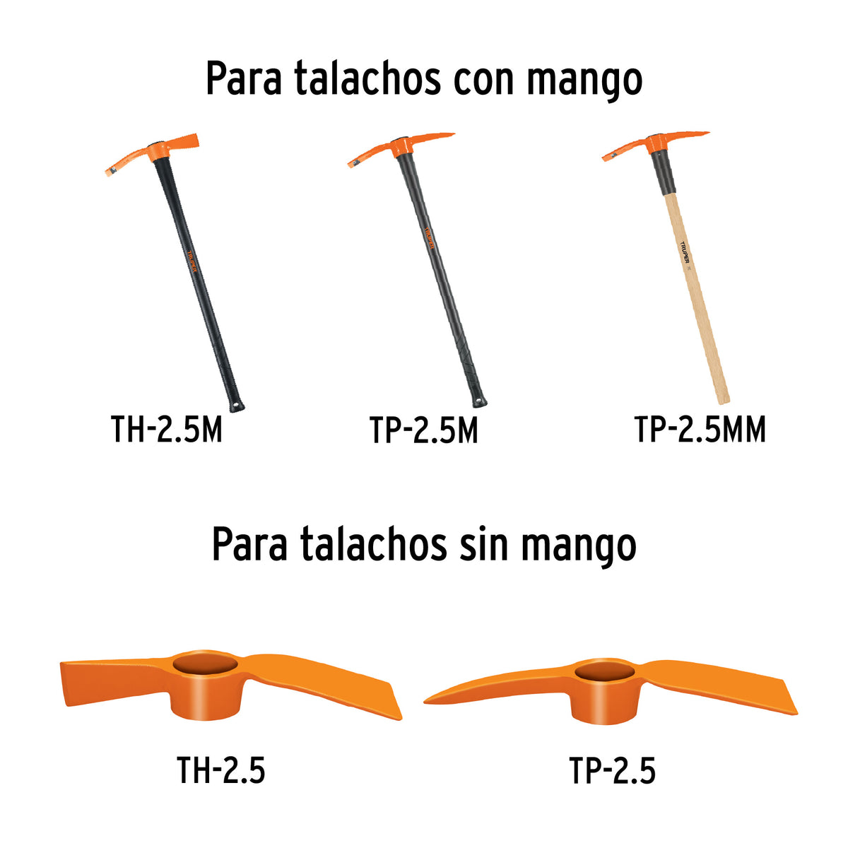 Mango para talachos TP-2.5M y TH-2.5M, de 36" · vista 3