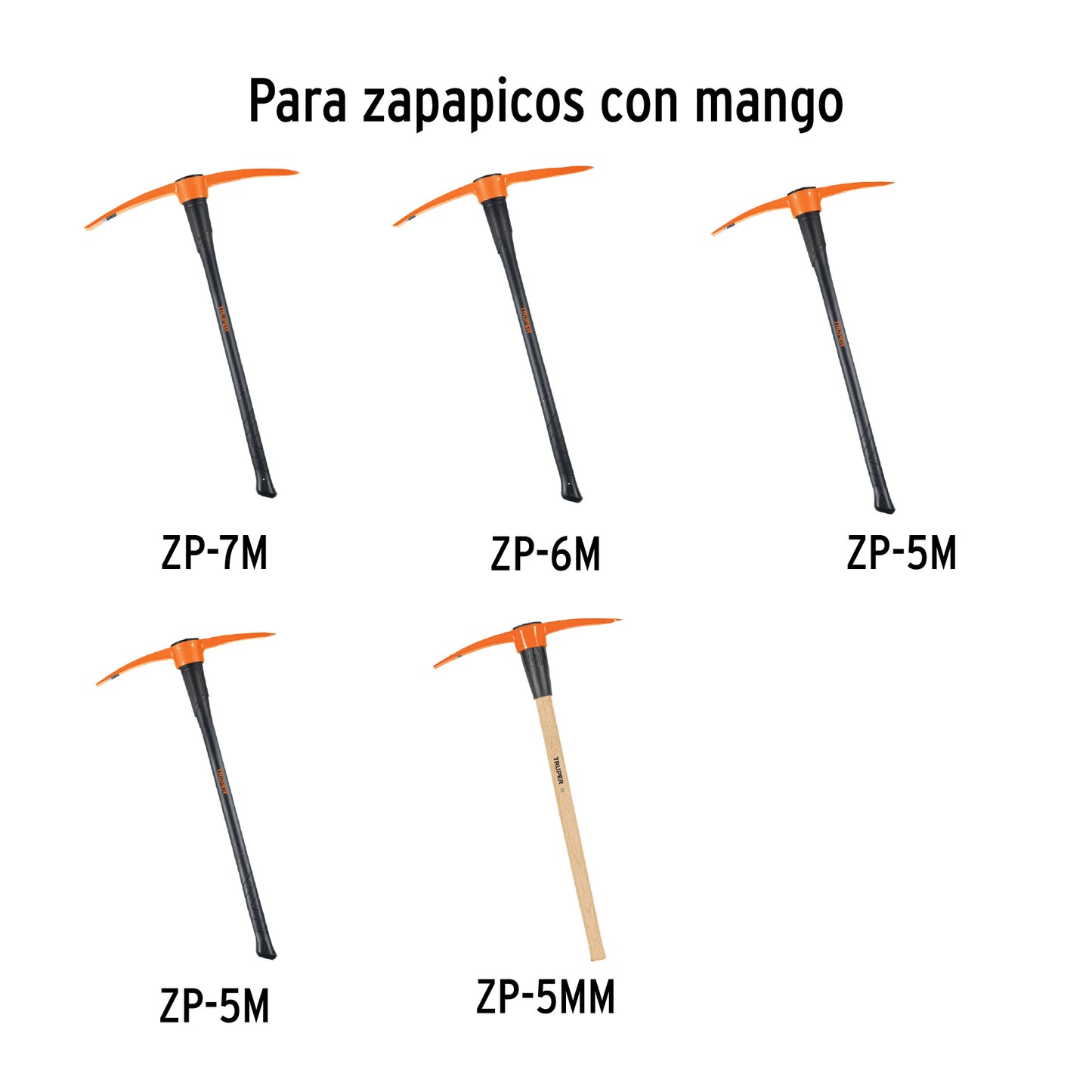 Mango Repuesto Zapapicos Talachos 4 a 7 lb