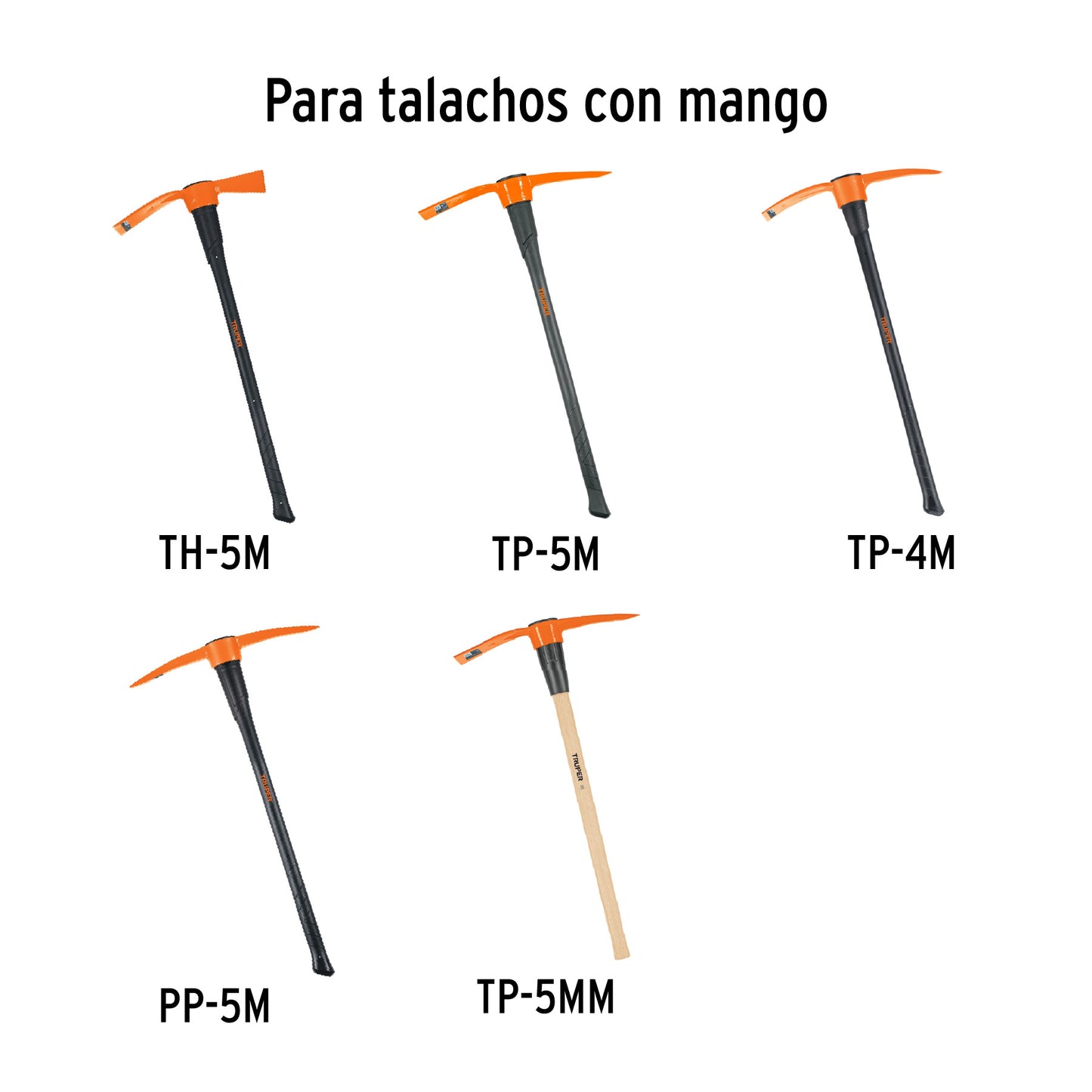 Mango Repuesto Zapapicos Talachos 4 a 7 lb