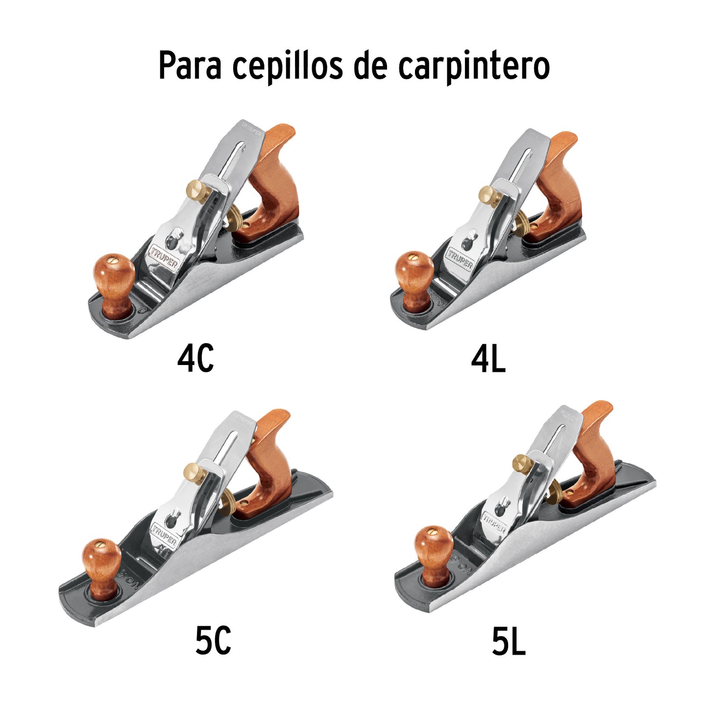 Perilla de madera para cepillo carpintero