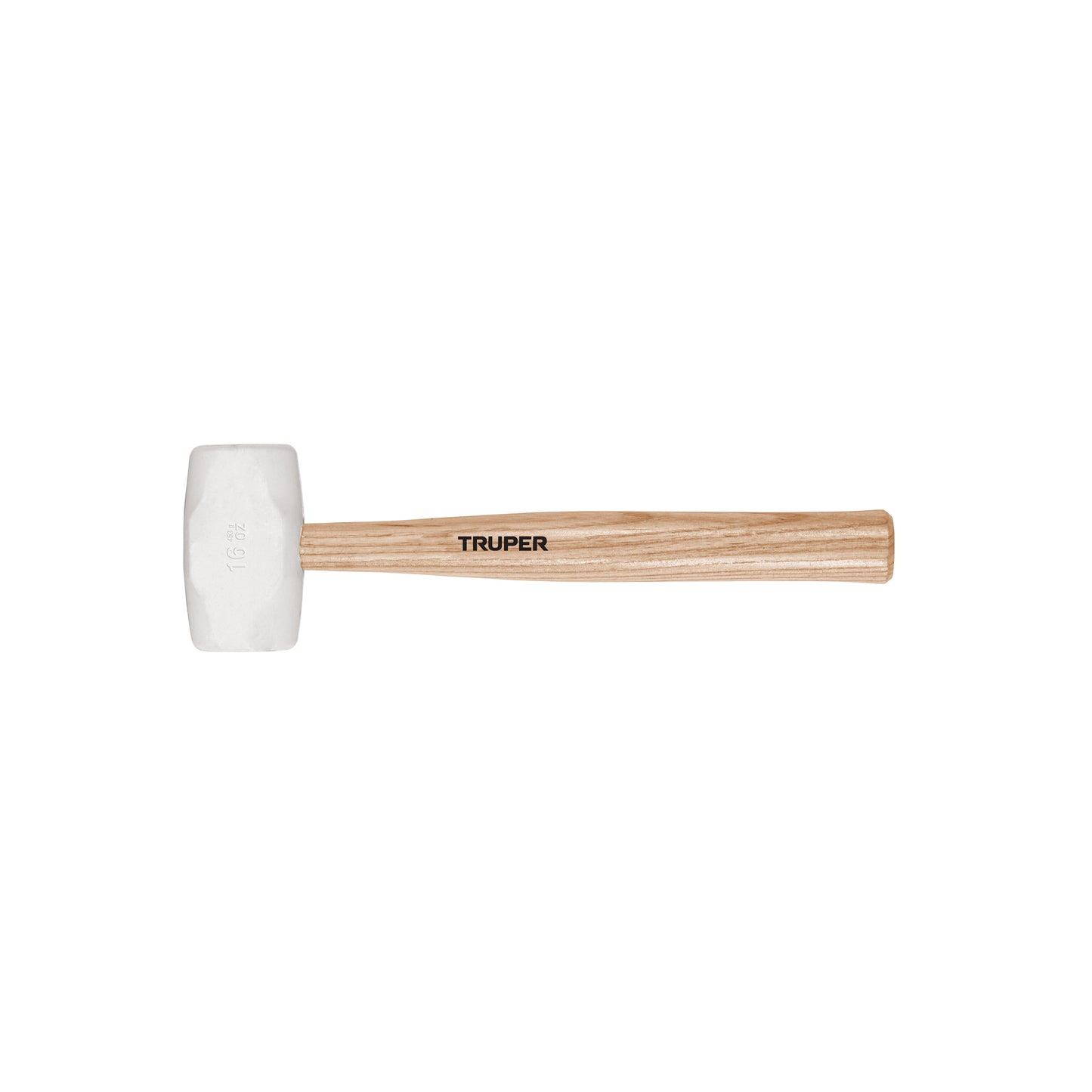 Mazo de hule de 16 oz con mango de madera