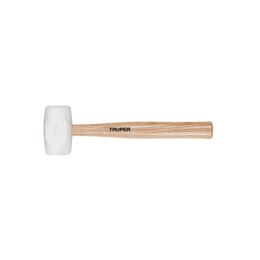 Mazo de hule de 16 oz con mango de madera
