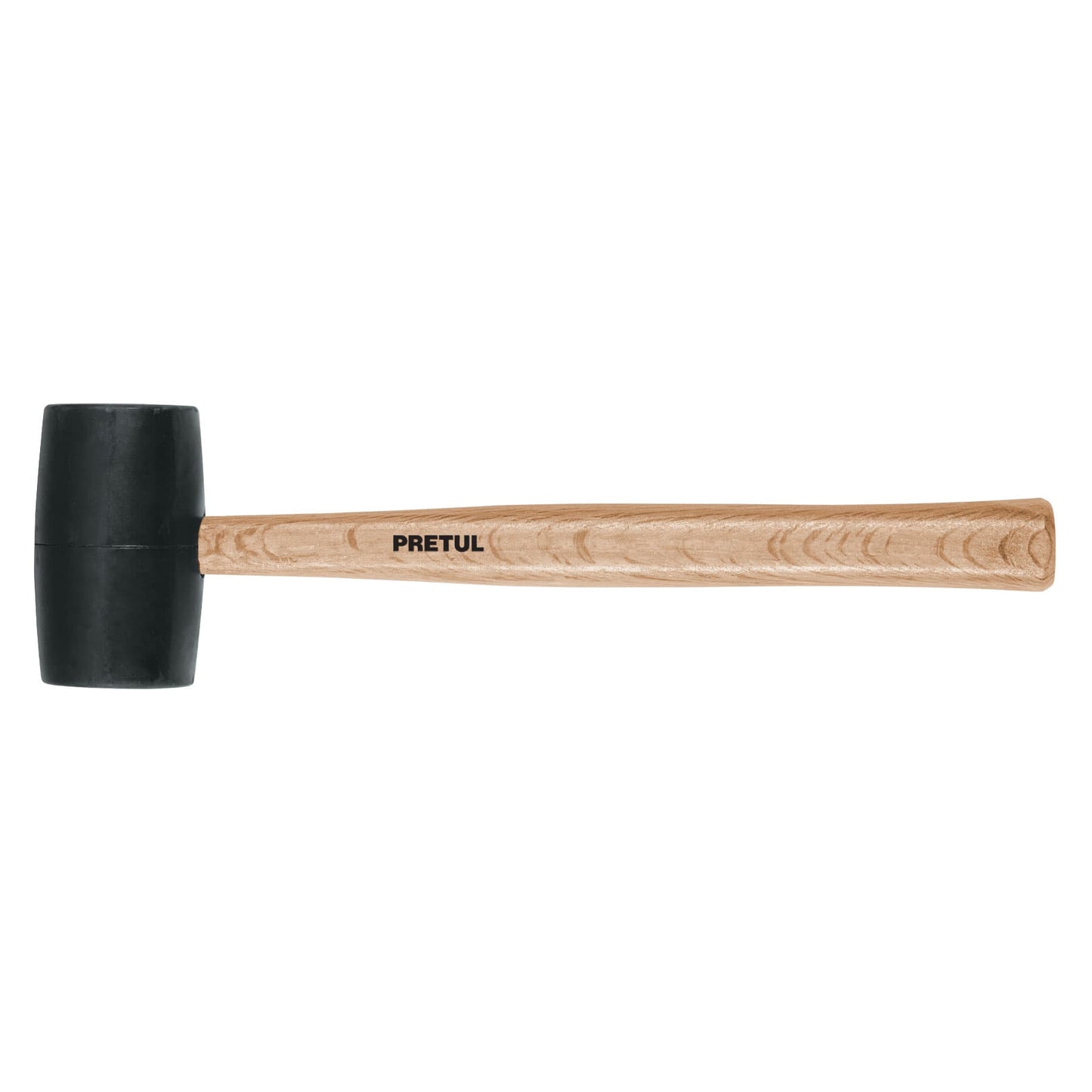 Mazo de hule de 24 oz con mango de madera