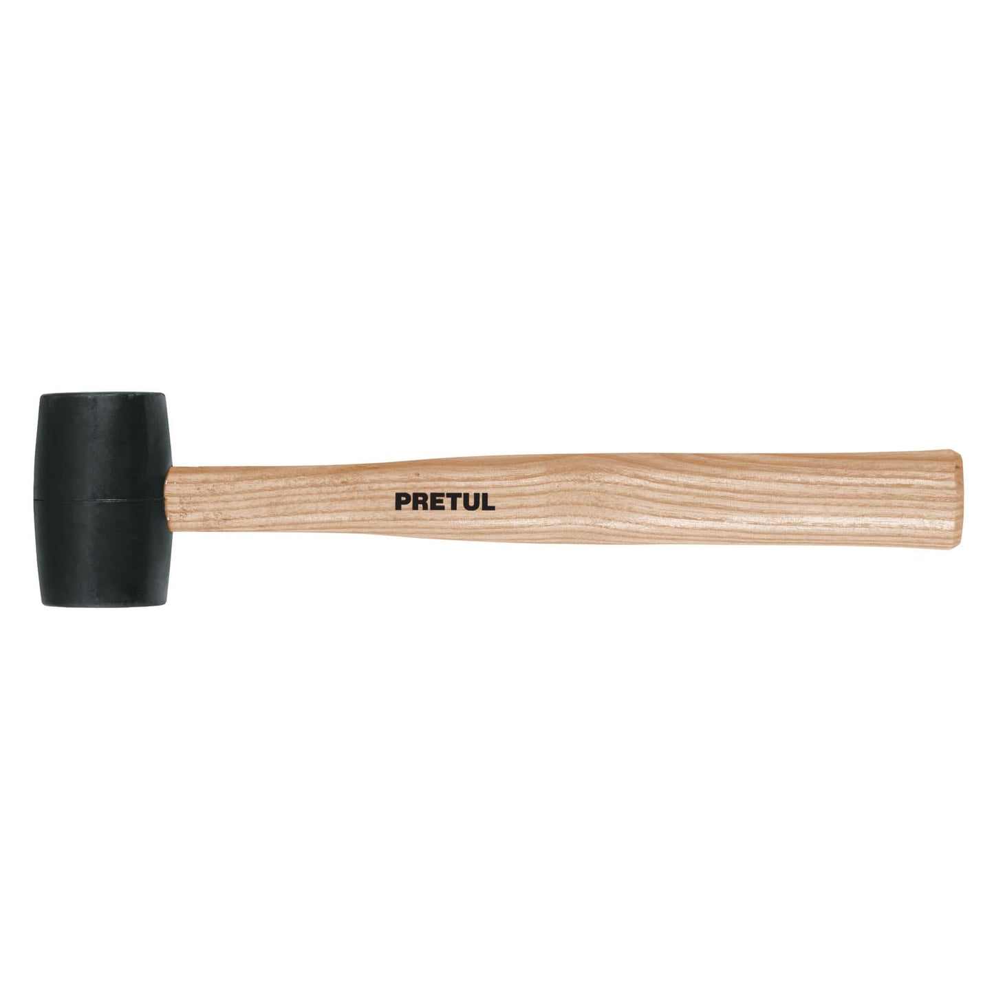 Mazo de hule de 8 oz con mango de madera