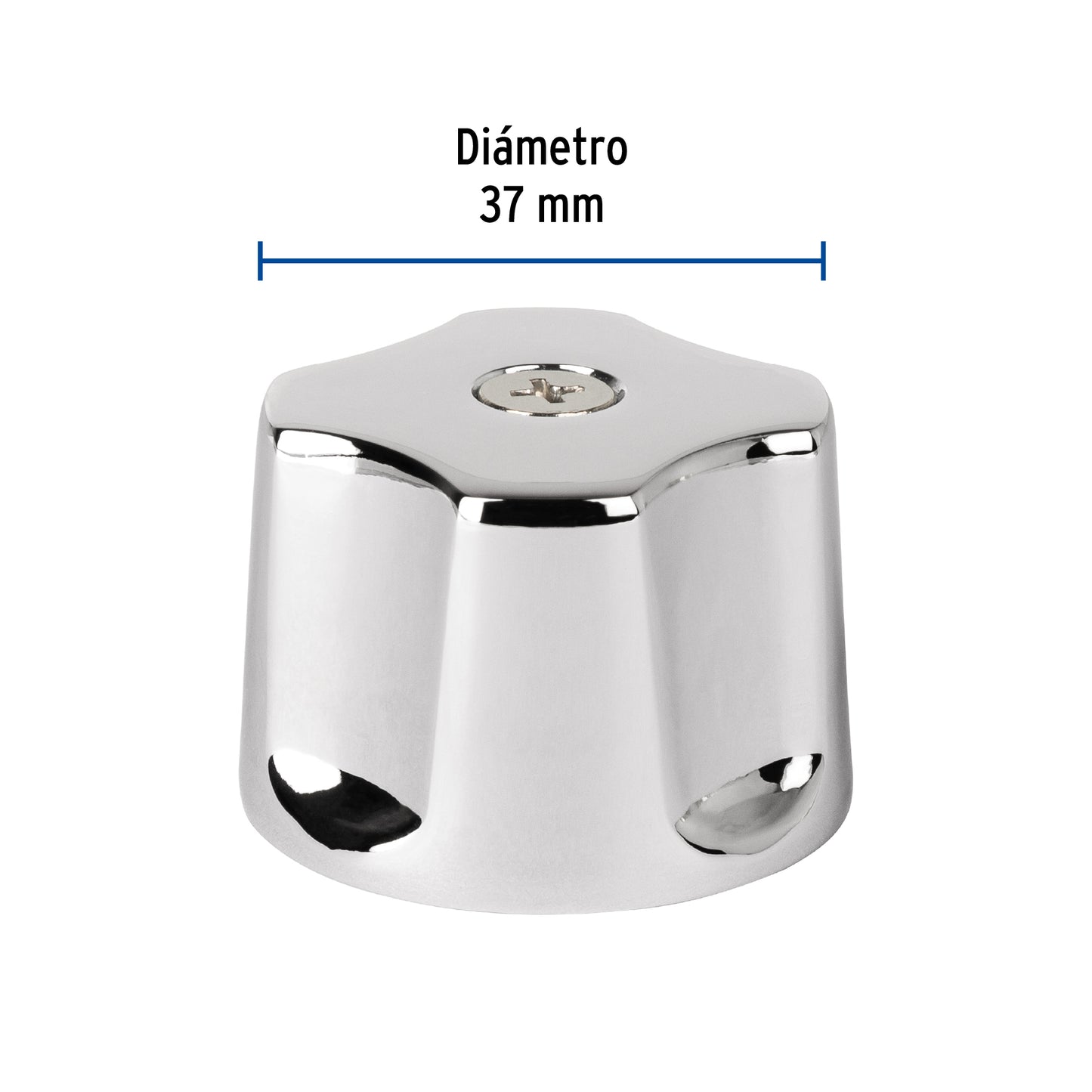 Maneral hexagonal metálico de repuesto para llaves F-312 F-313 y F-314