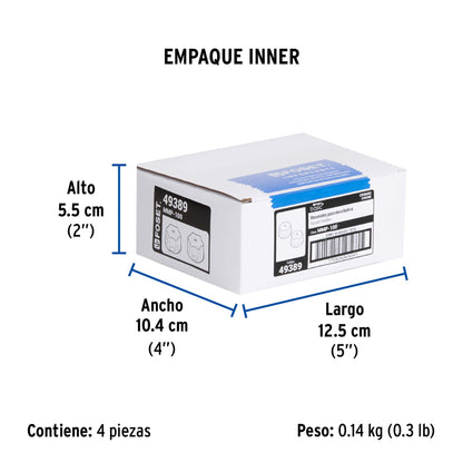 Juego de manerales hex de ABS p/lav-fregadero, cromo, Basic · vista 7