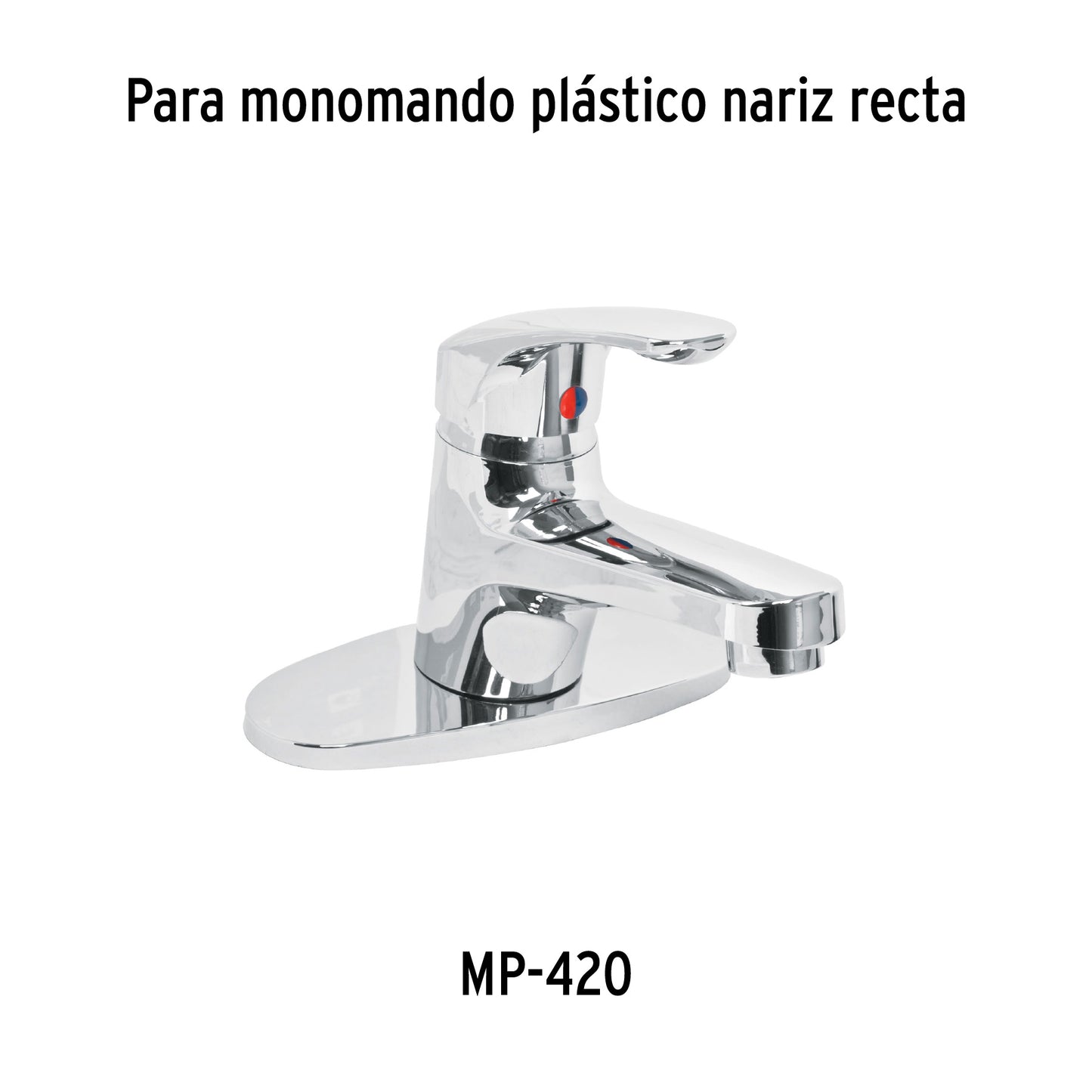 Maneral tipo palanca de ABS para monomando de lavabo modelo MP-420