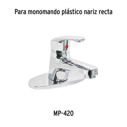 Maneral tipo palanca de ABS para monomando de lavabo modelo MP-420