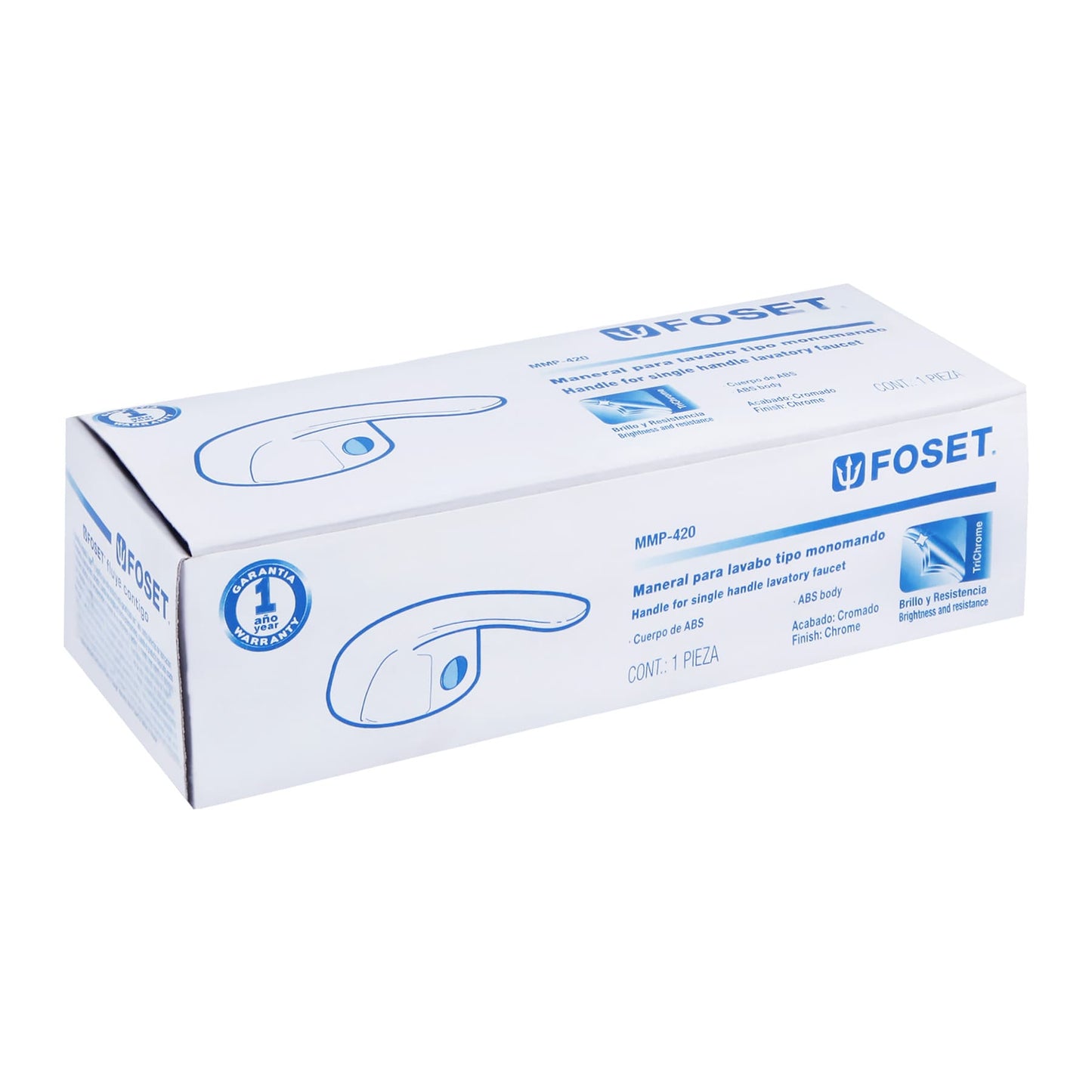 Maneral tipo palanca de ABS para monomando de lavabo modelo MP-420