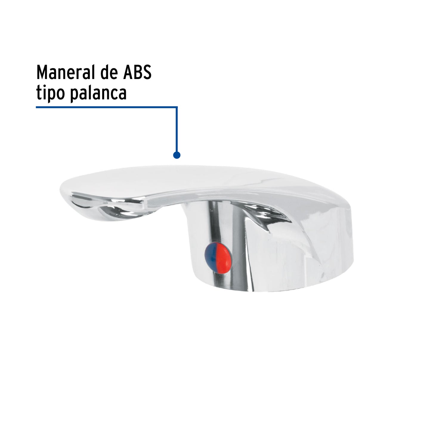 Maneral tipo palanca de ABS para monomando de lavabo modelo MP-420