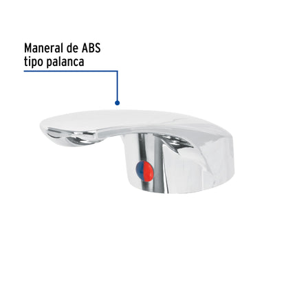 Maneral tipo palanca de ABS para monomando de lavabo modelo MP-420