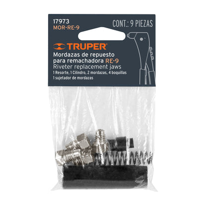 Kit de refacciones y mordazas RE-9 - SKU 17973