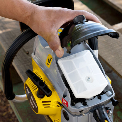Motosierra a gasolina de 45 cc con barra de 20"