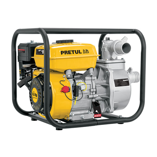 Motobomba autocebante de 2"x2" a gasolina de 6-1/2 HP para uso agrícola