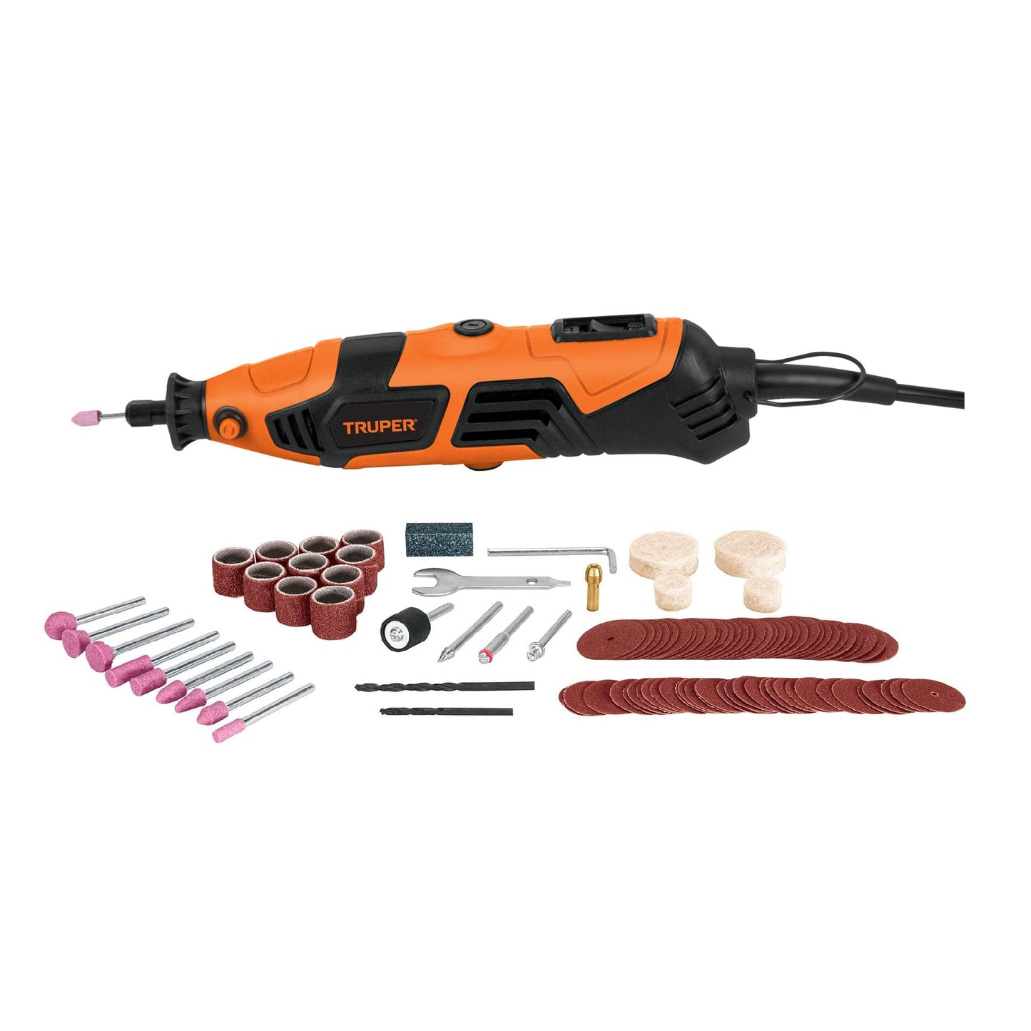 Herramienta rotativa 150W con 97 accesorios - SKU 17449