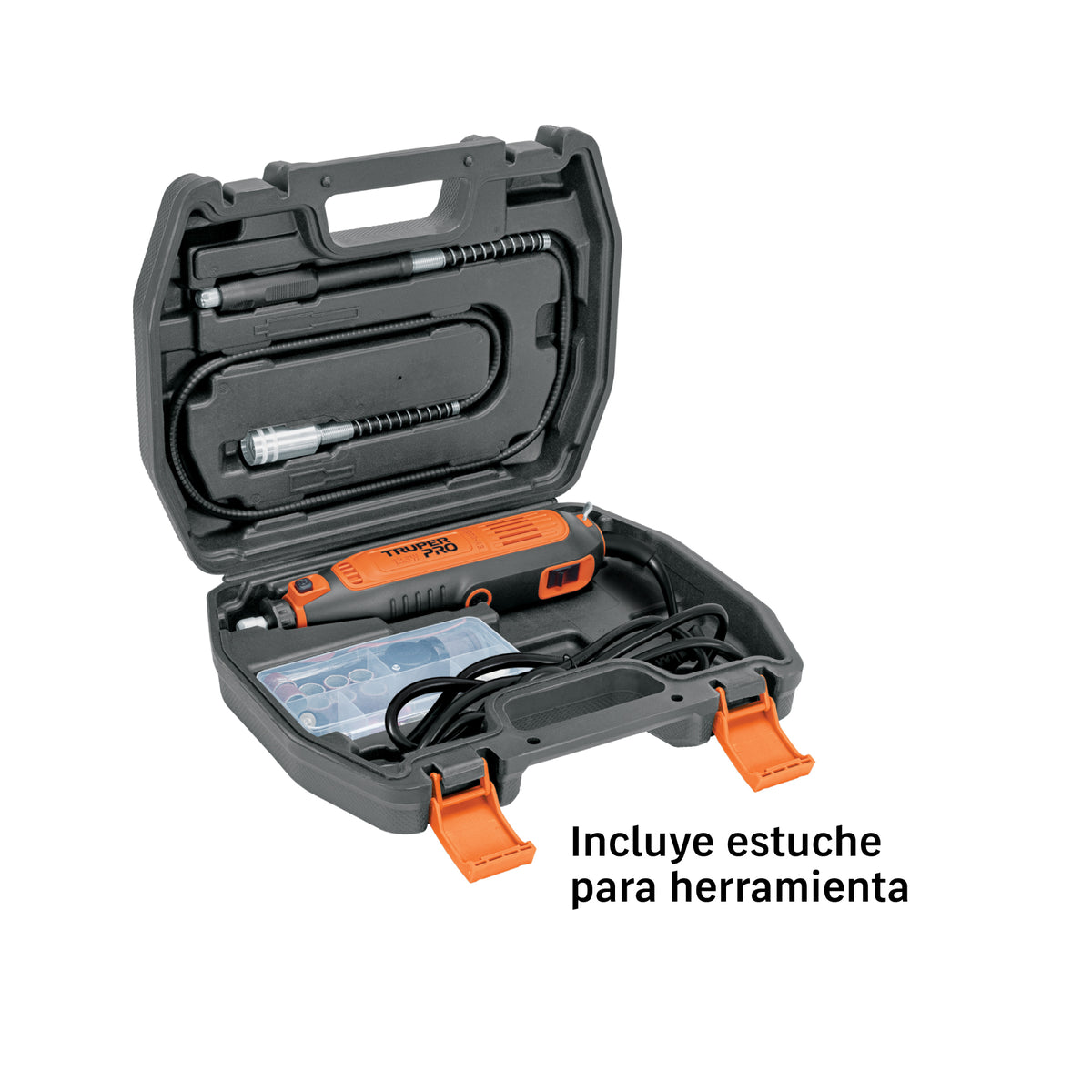 Herramienta rotativa 135W con 97 accesorios, TRUPER PRO · vista 4