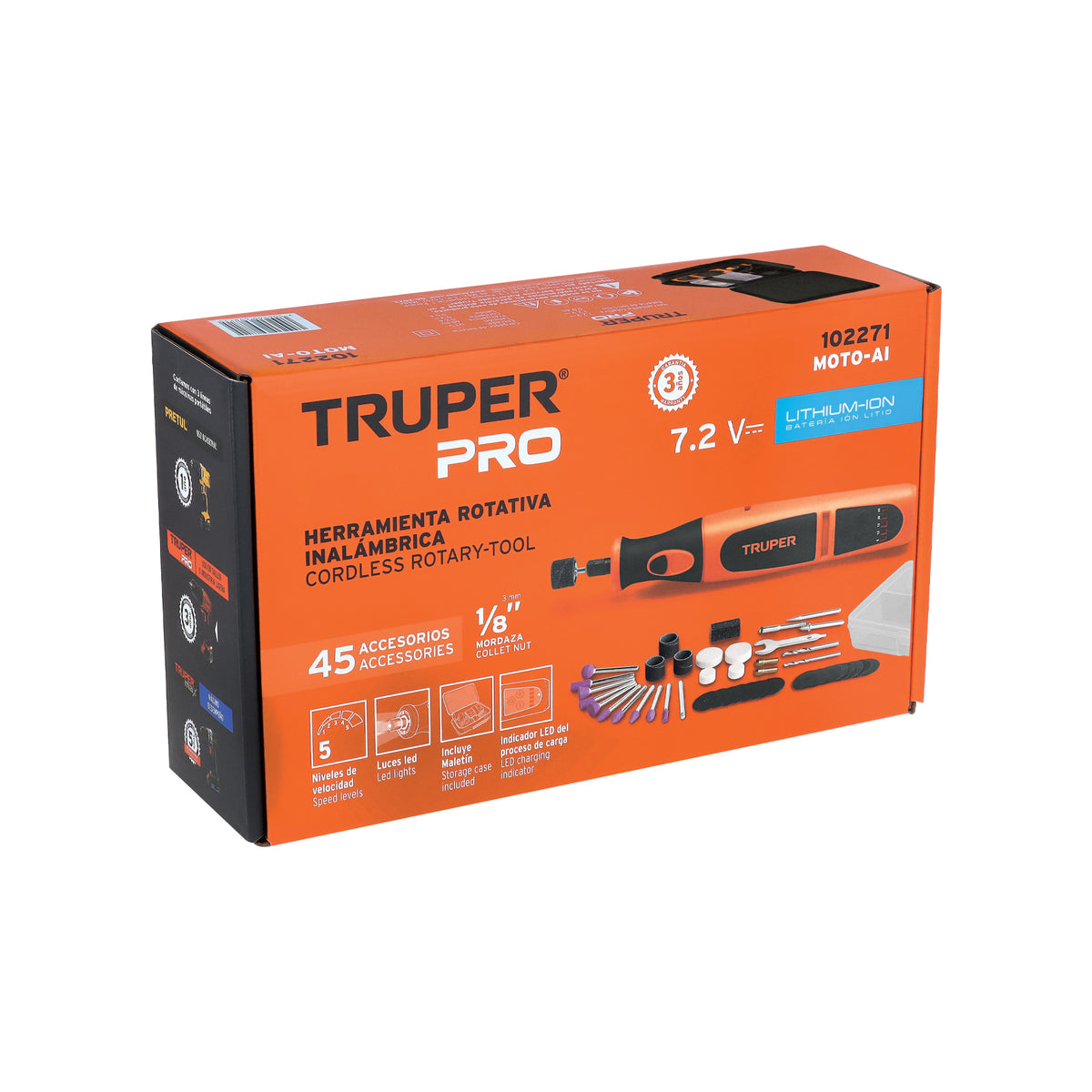 Herramienta rotativa inalambrica 7.2V - SKU 102271