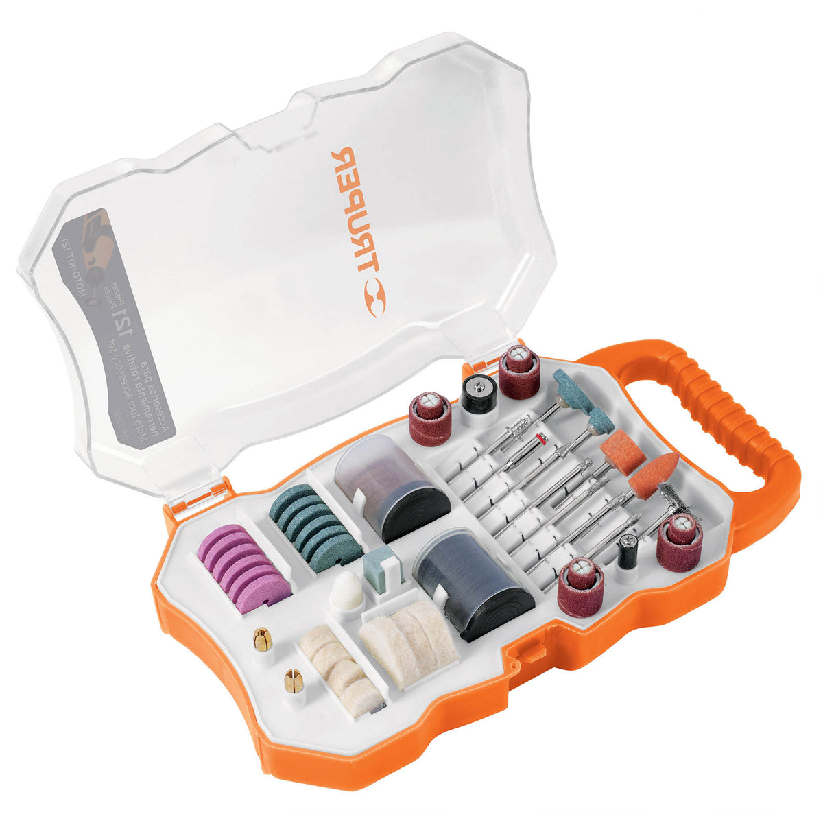 Kit accesorios para herramienta rotativa 121 piezas - SKU 100757