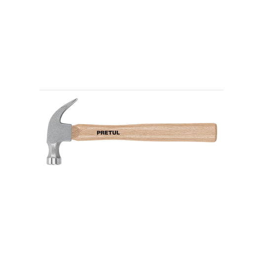 Martillo semipulido de 16 oz con uña curva
