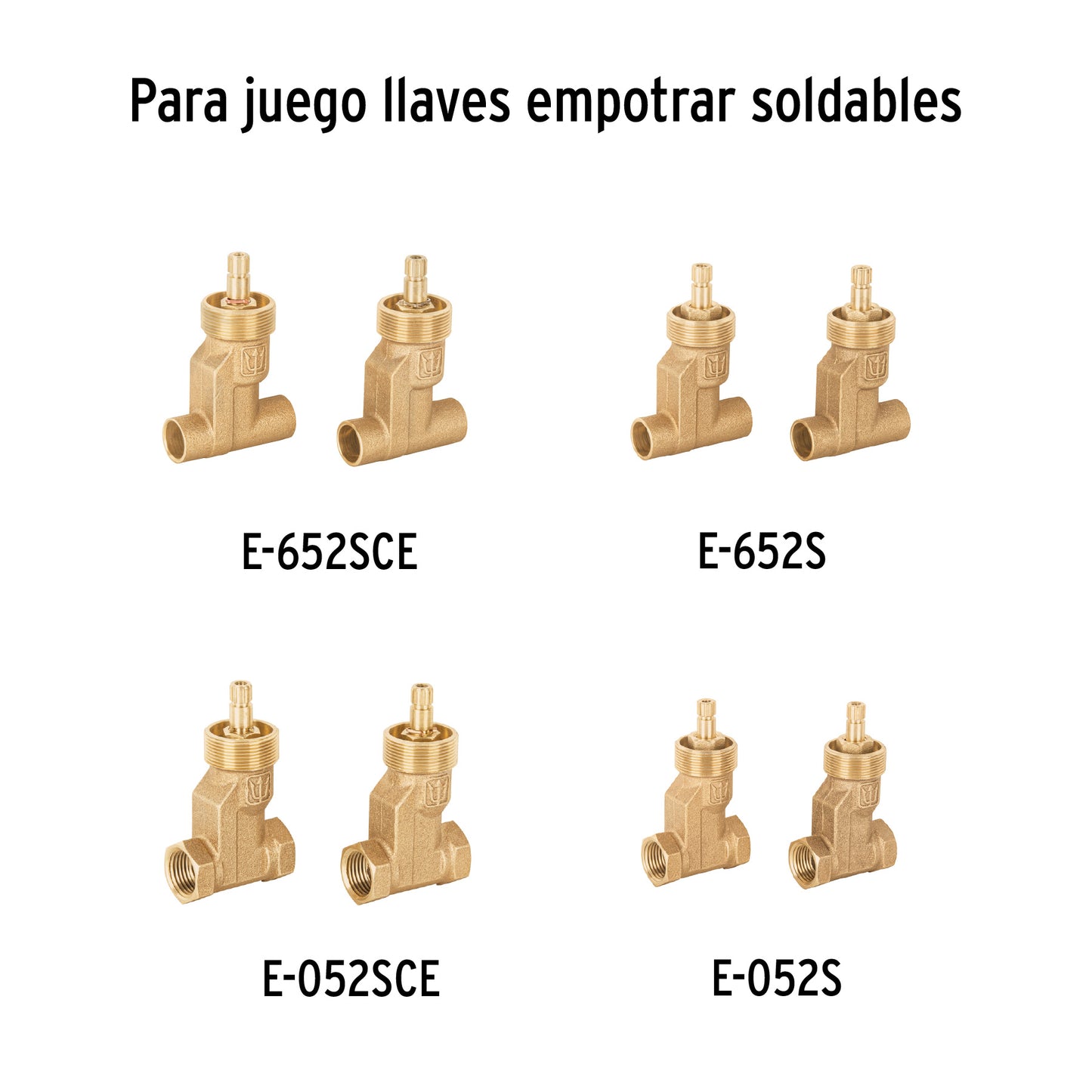 Juego de manerales acrílico transparente para regadera