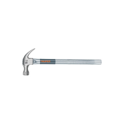 Martillo tubular pulido de 16 oz con uña curva