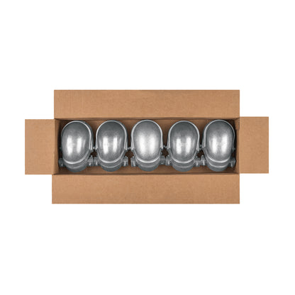 Mufa con abrazadera tubo 1-1/4 pulg