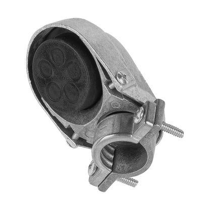 Mufa con abrazadera tubo 3/4 pulg