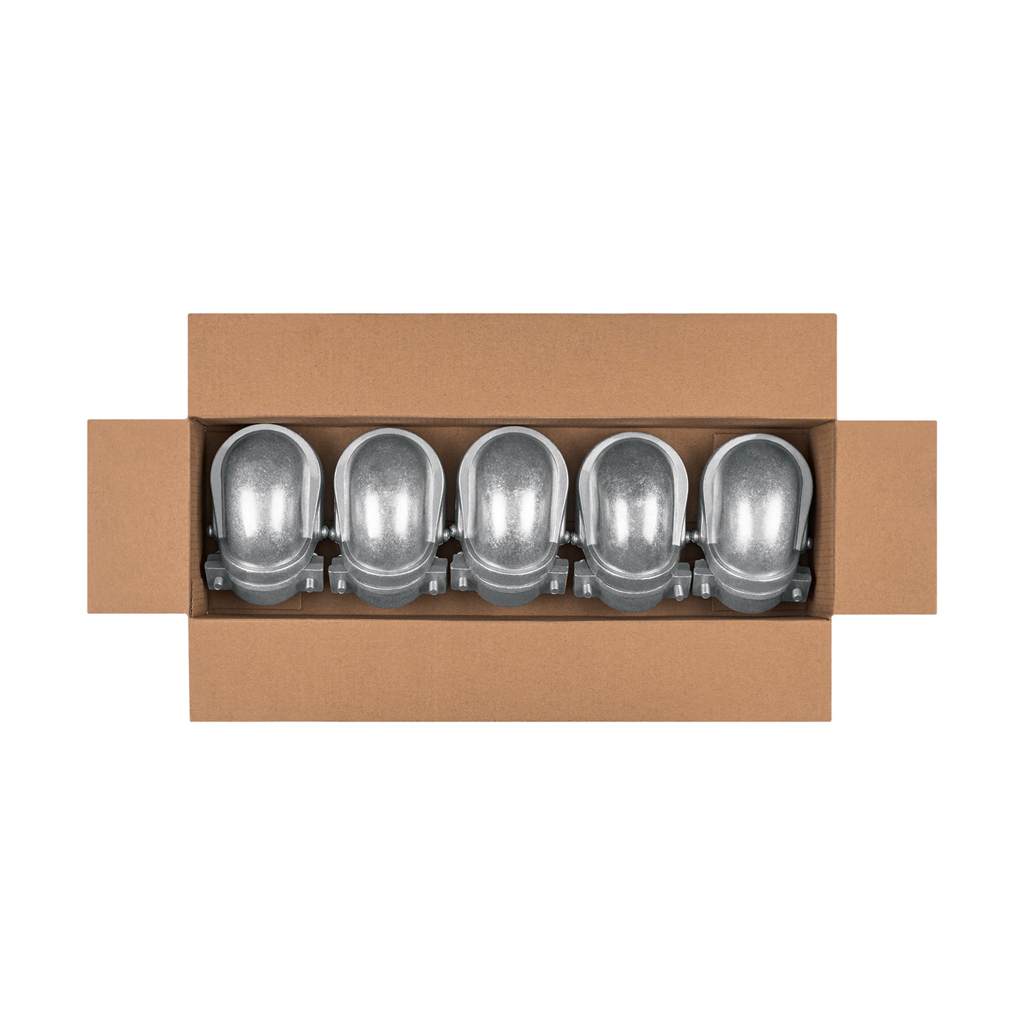 Mufa con abrazadera tubo 3/4 pulg