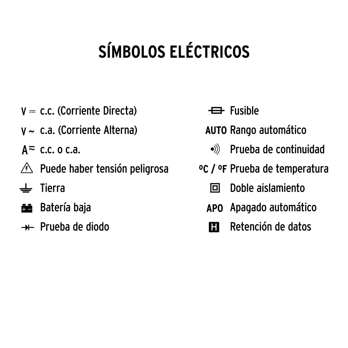 Multímetro digital, uso general, rango manual, TRMS, 600 V · vista 7