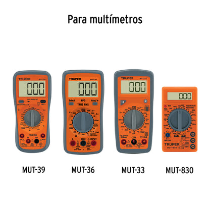 Juego de cables de prueba para multímetro