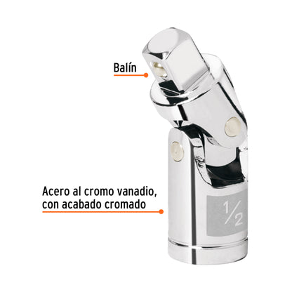 Nudo universal para dados 1/2 pulg