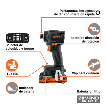 Combo rotomartillo/dest + dest/impacto, 20V · vista 7