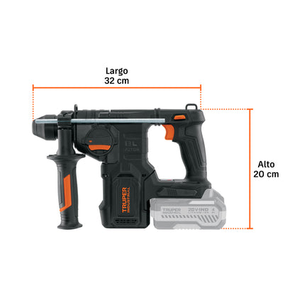 Rotomartillo SDS Plus/destornillador 20V, 2.2 J, sin accs. · vista 3