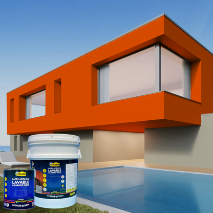 Pintura látex Pluss mate acrílica lavable para interior y exterior