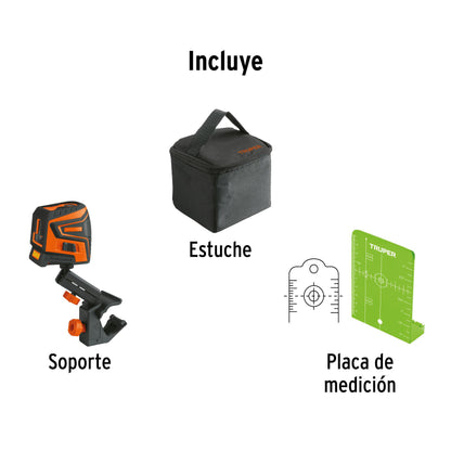Nivel láser verde, alcance 30 m, recargable · vista 5