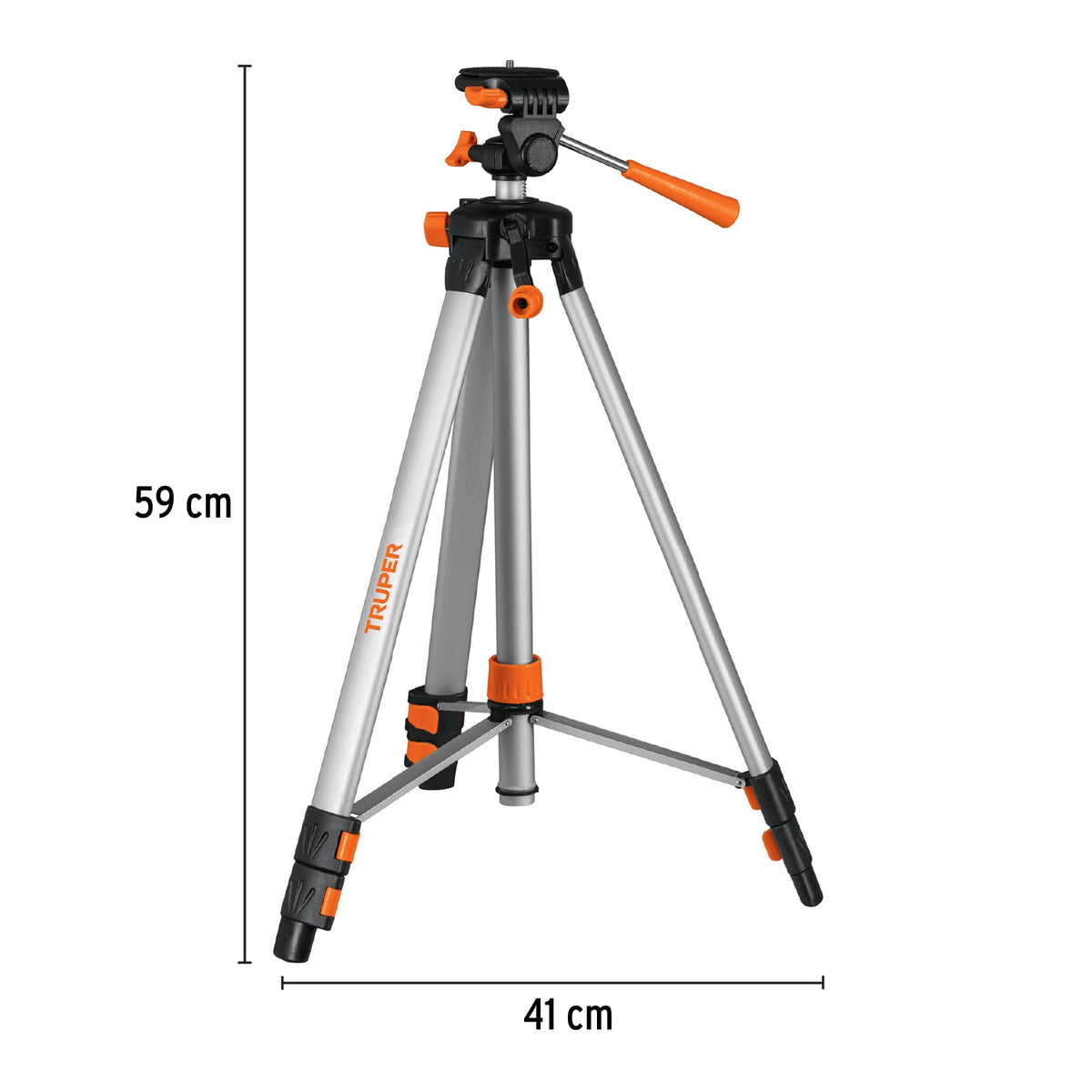 Tripié telescópico para nivel láser, altura max. 1.45 m · vista 5