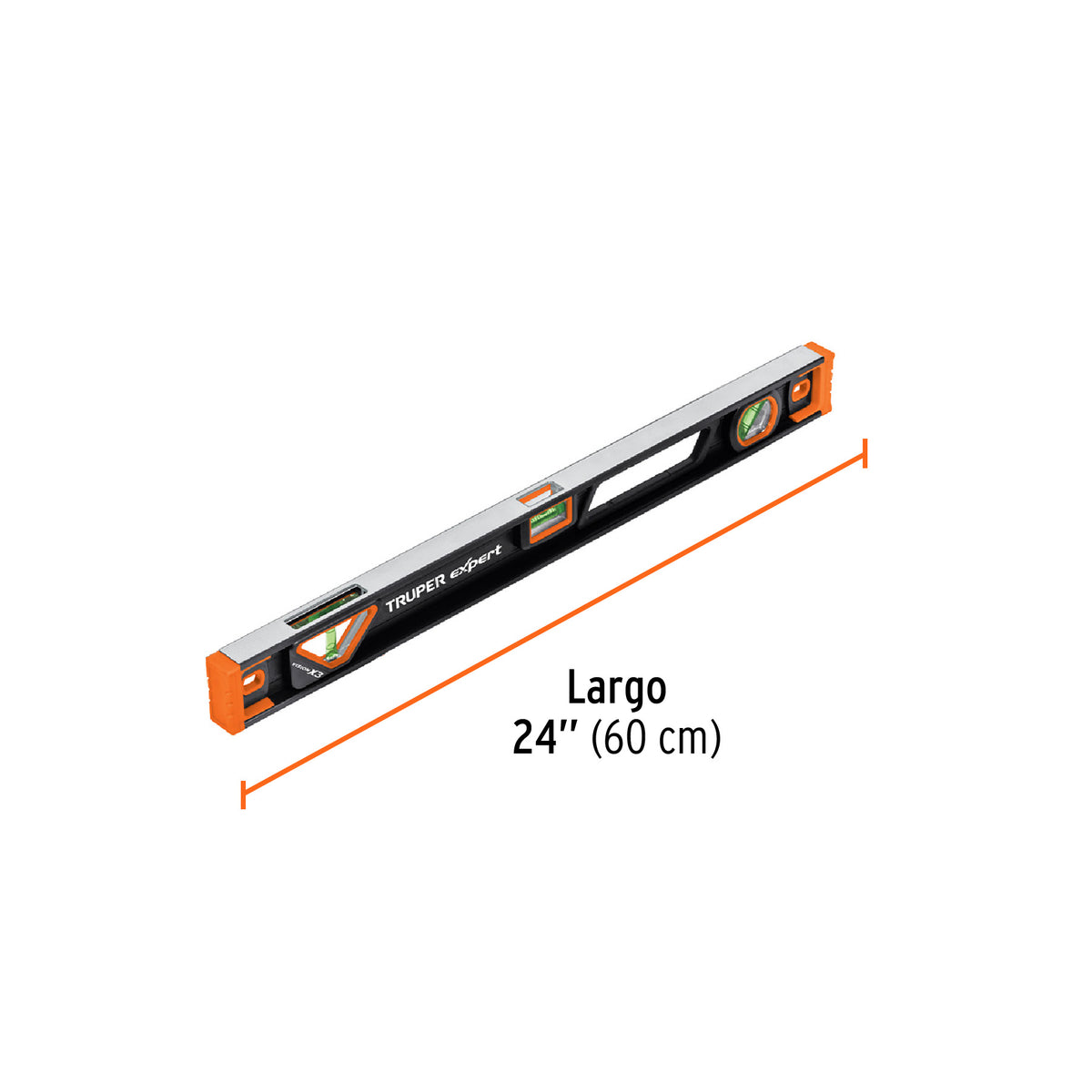Nivel profesional magnético de 24", protección TPR, EXPERT · vista 3