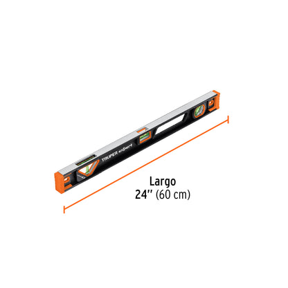 Nivel profesional magnético de 24", protección TPR, EXPERT · vista 3