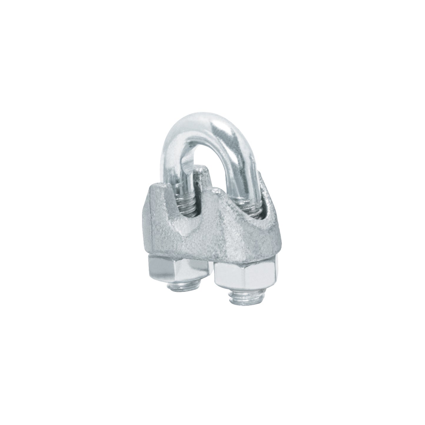 Nudo Perro Hierro Galvanizado Cable 1/4